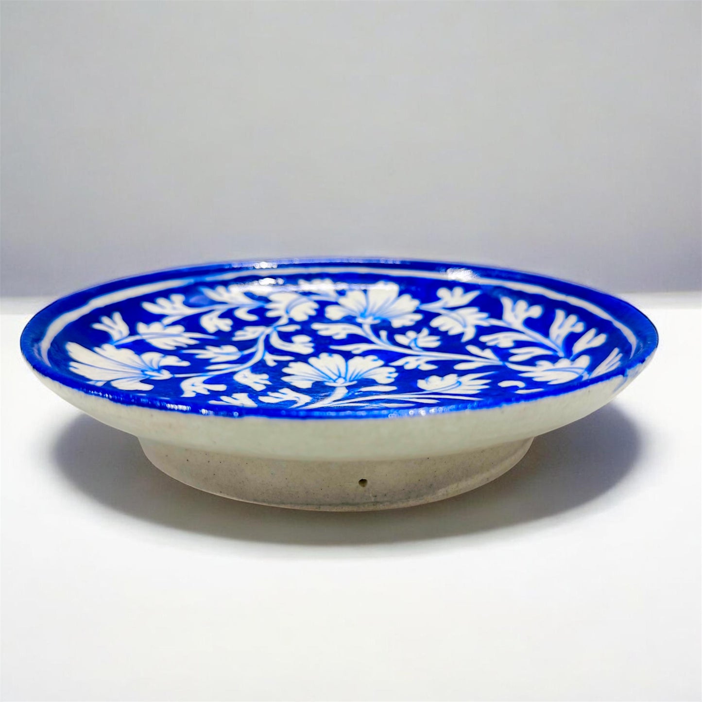 8-inch Blue Pottery Plate