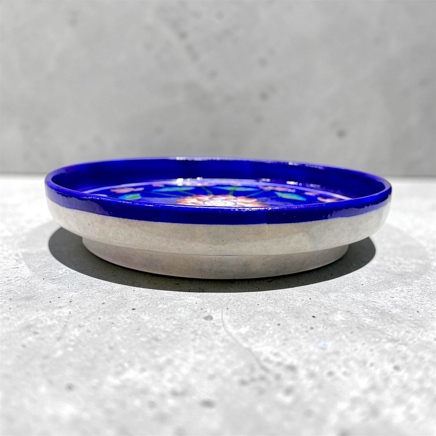 9-inch Blue Pottery Thali