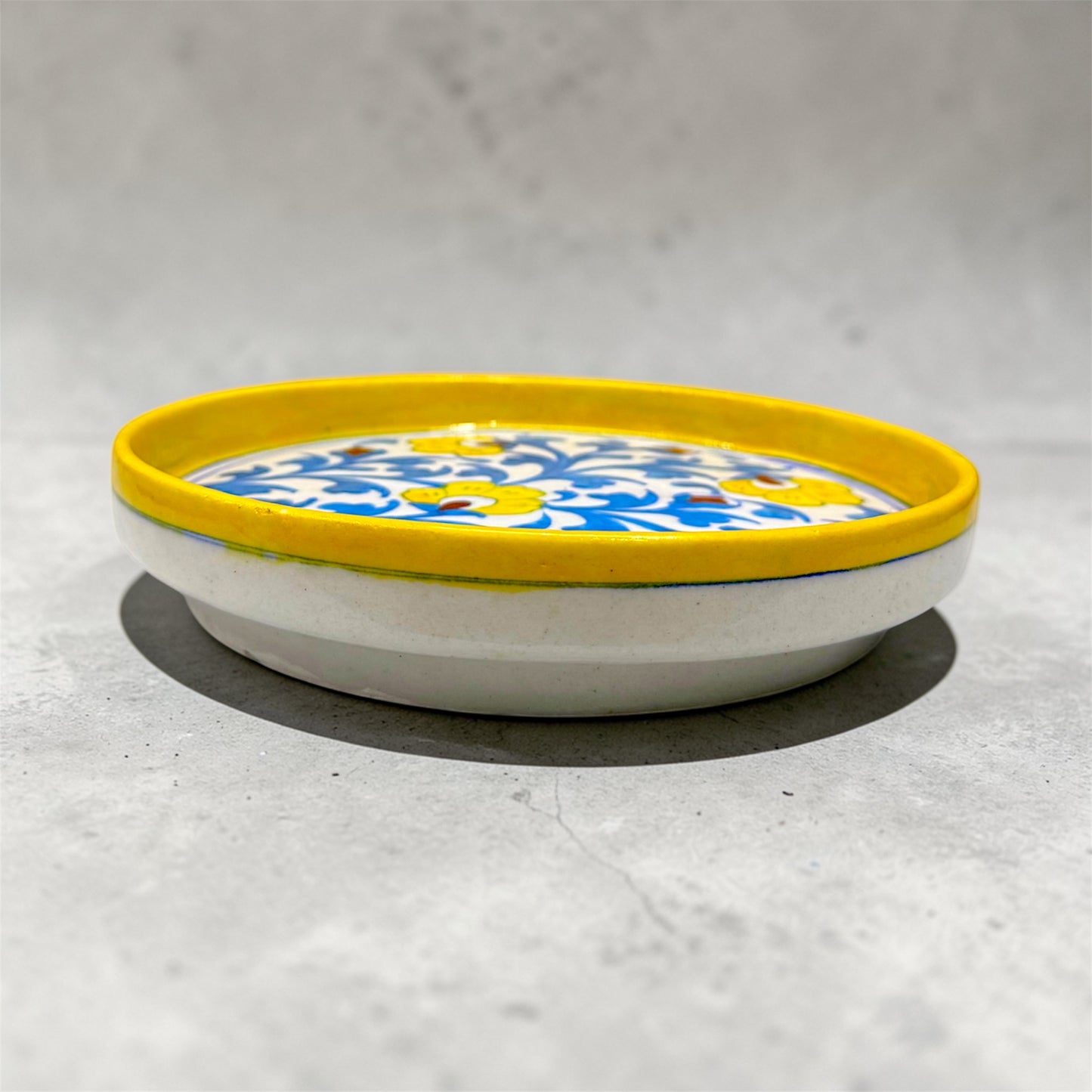 9-inch Blue Pottery Thali
