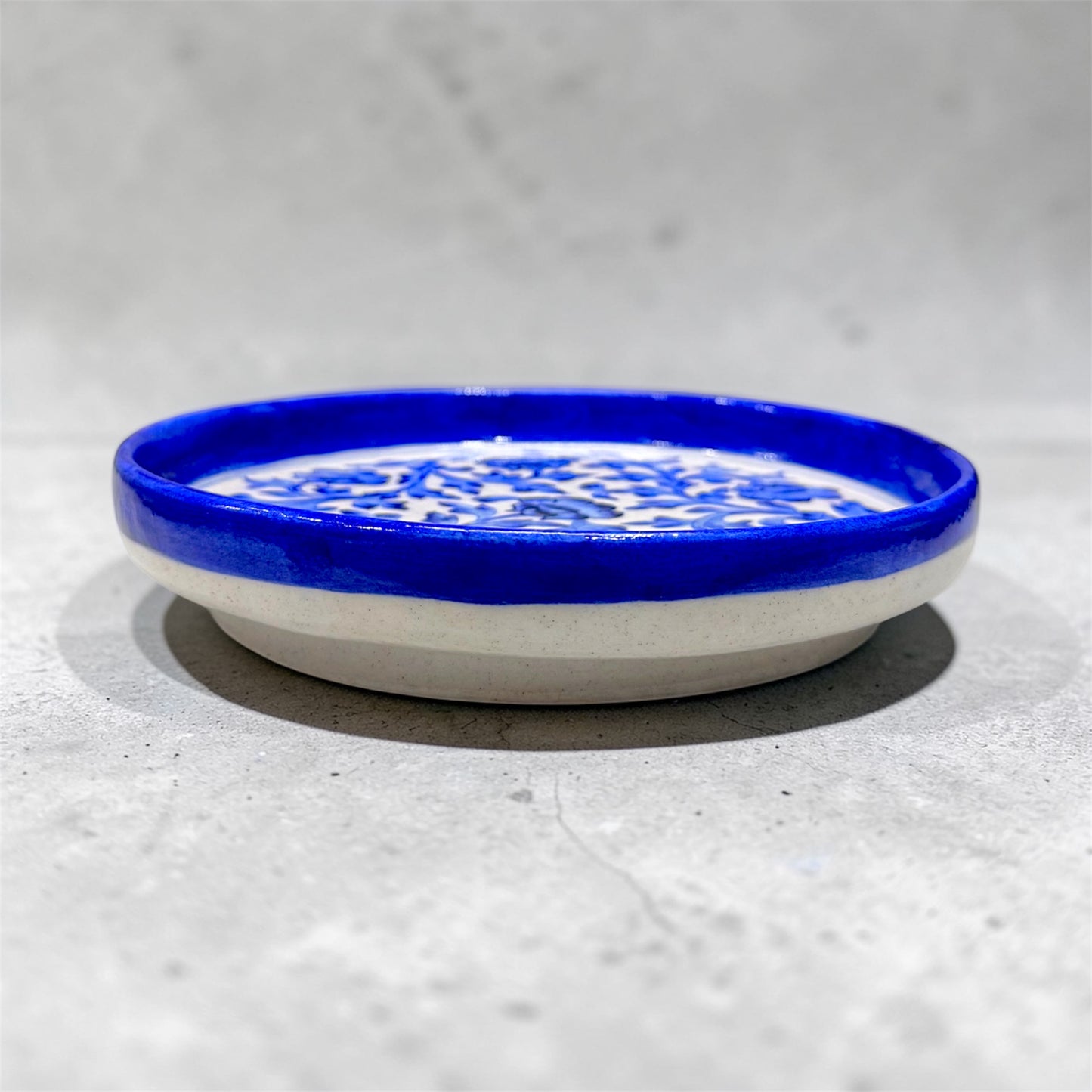 9-inch Blue Pottery Thali