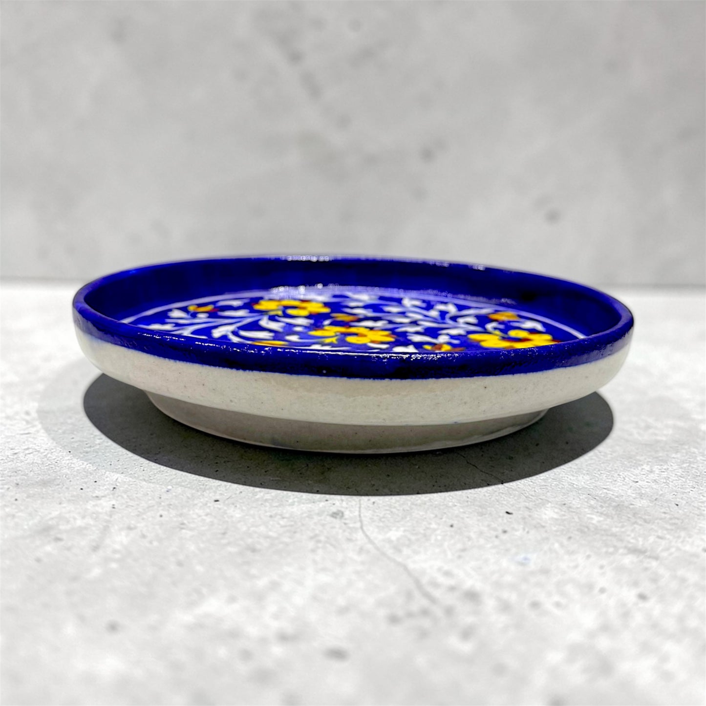 9-inch Blue Pottery Thali