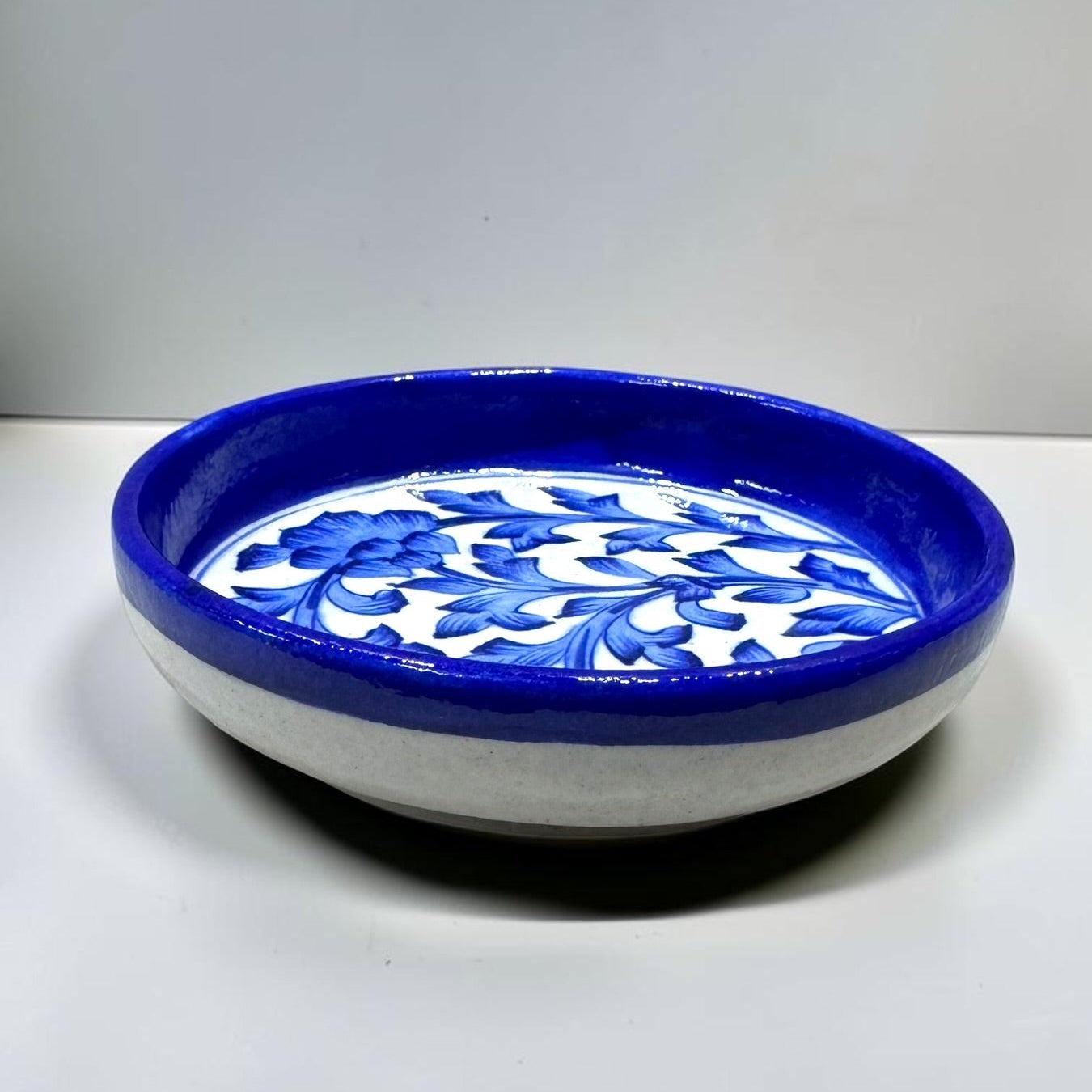 6-inch Blue Pottery Thali