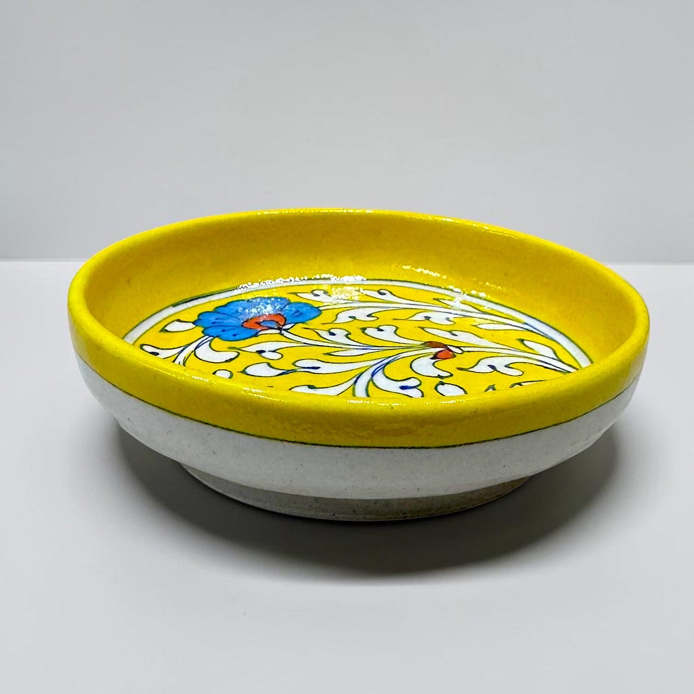 6-inch Blue Pottery Thali
