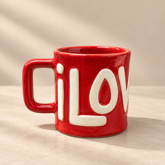 I Love You (1 piece, Red)