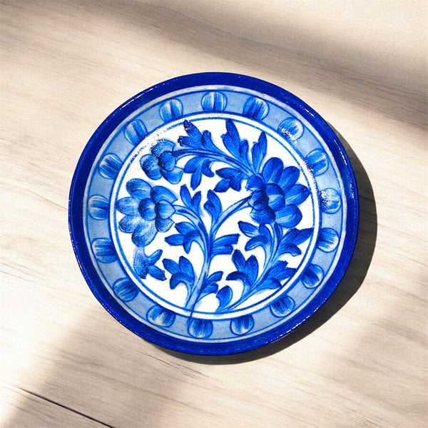 6-inch Blue Pottery Plate