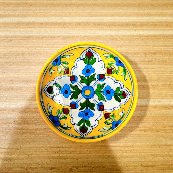 6-inch Blue Pottery Plate