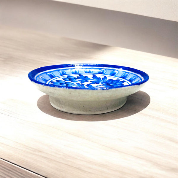 6-inch Blue Pottery Plate