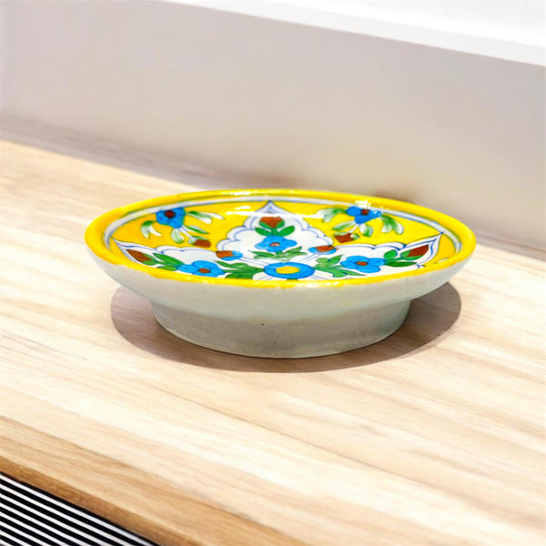 6-inch Blue Pottery Plate