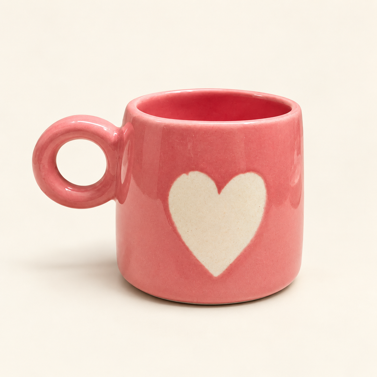 Blush Heart Cup & Saucer Set