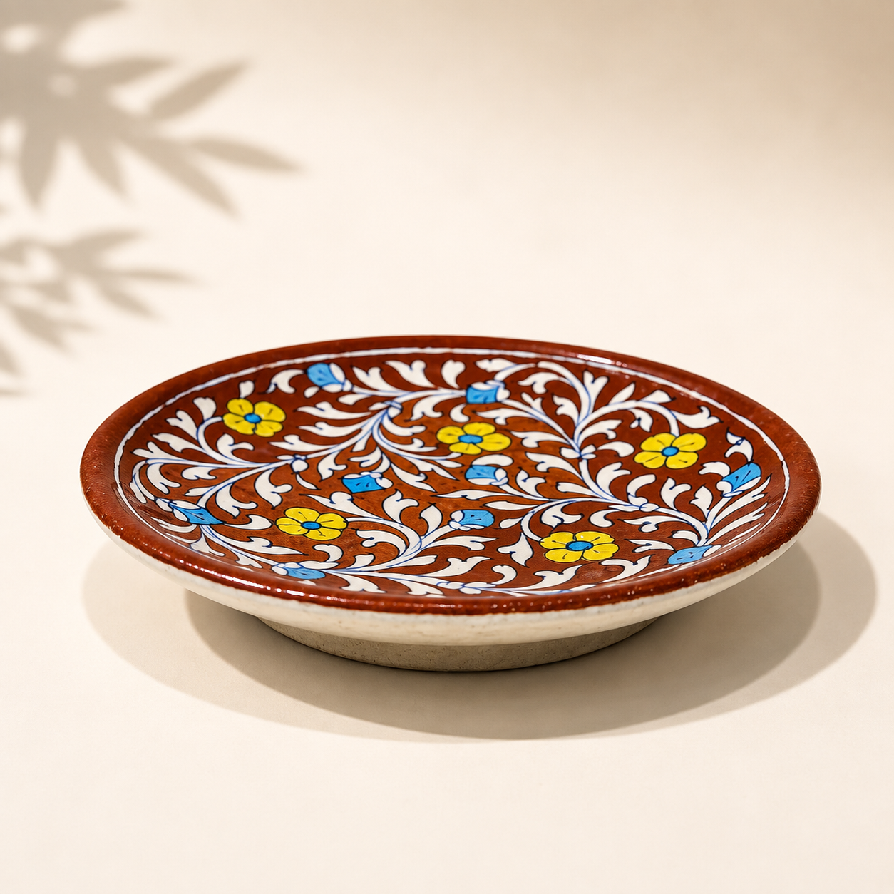 8-inch Blue Pottery Plate