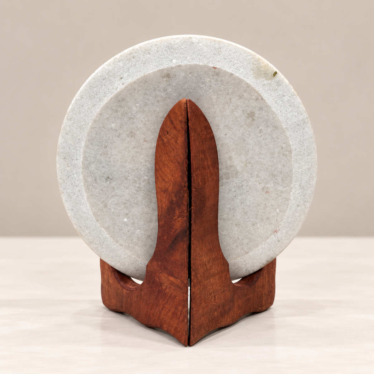 6 inch Marble Plate with Stand