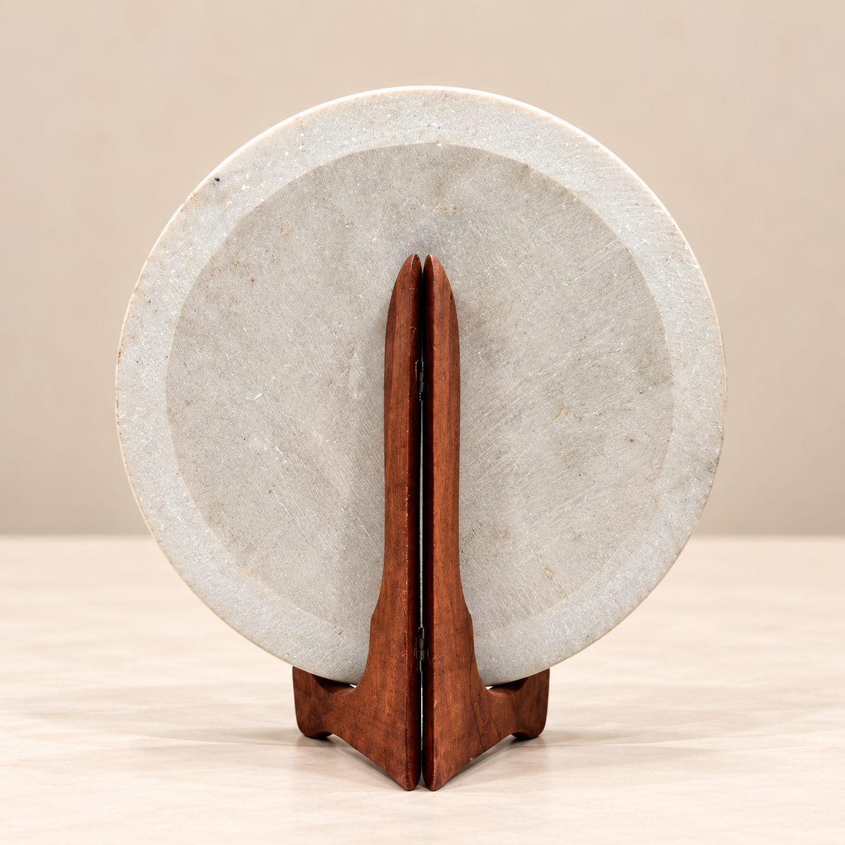 12 inch Marble Plate with Stand