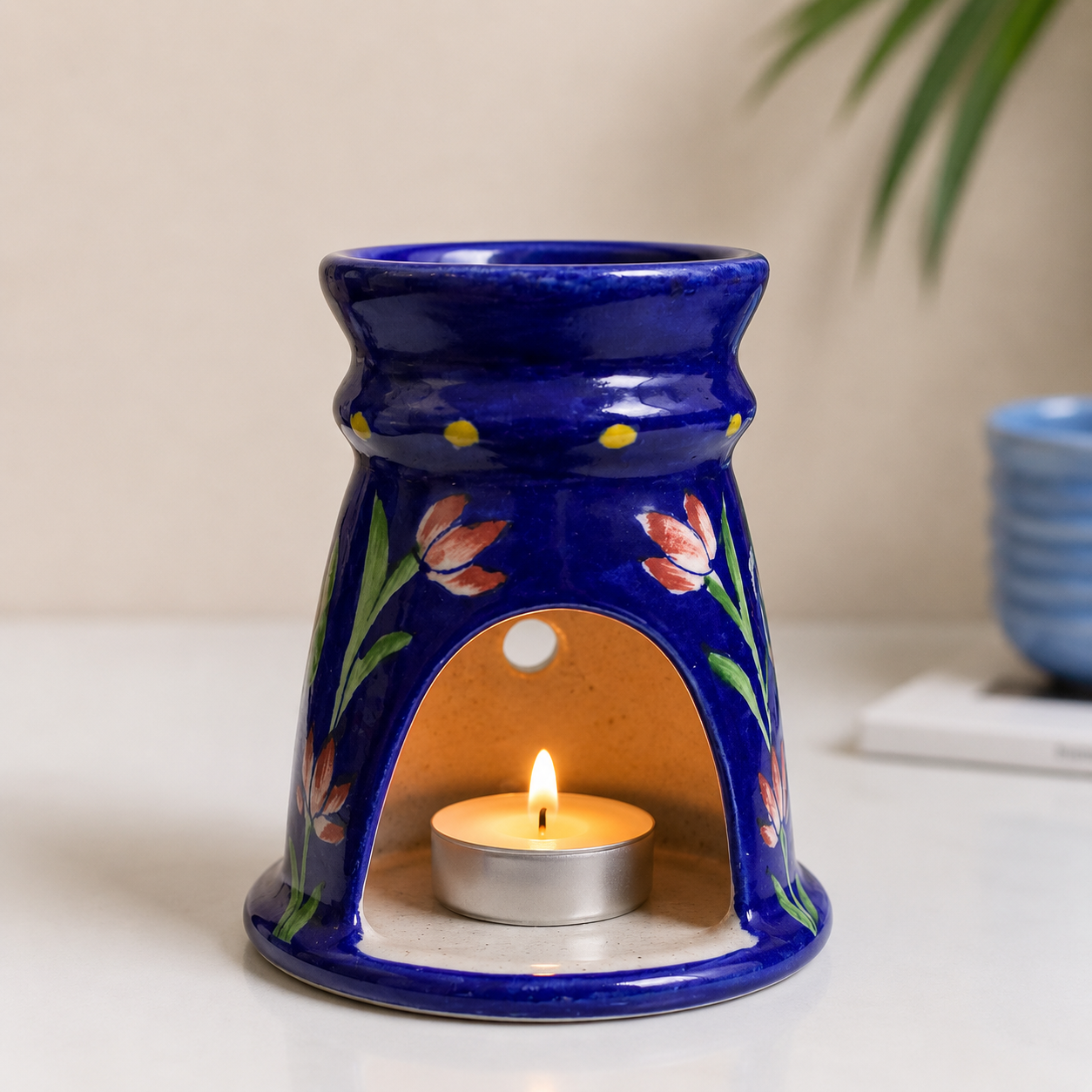 Blue Pottery Aroma Diffuser