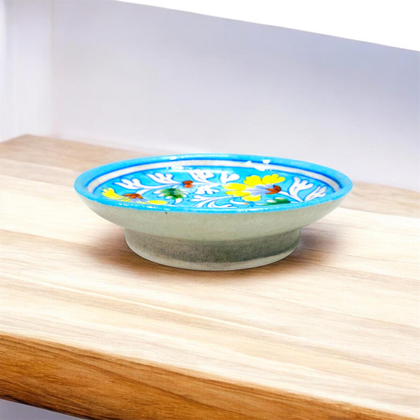 6-inch Blue Pottery Plate
