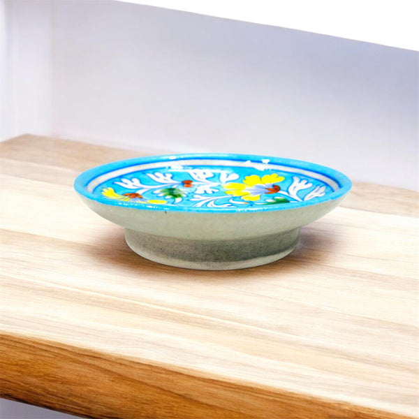 6-inch Blue Pottery Plate