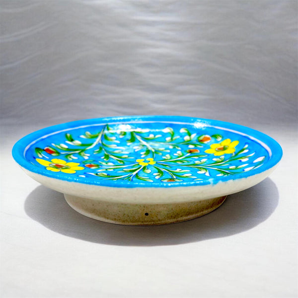 8-inch Blue Pottery Plate