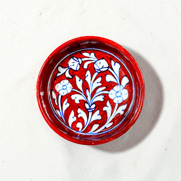 4-inch Blue Pottery Thali