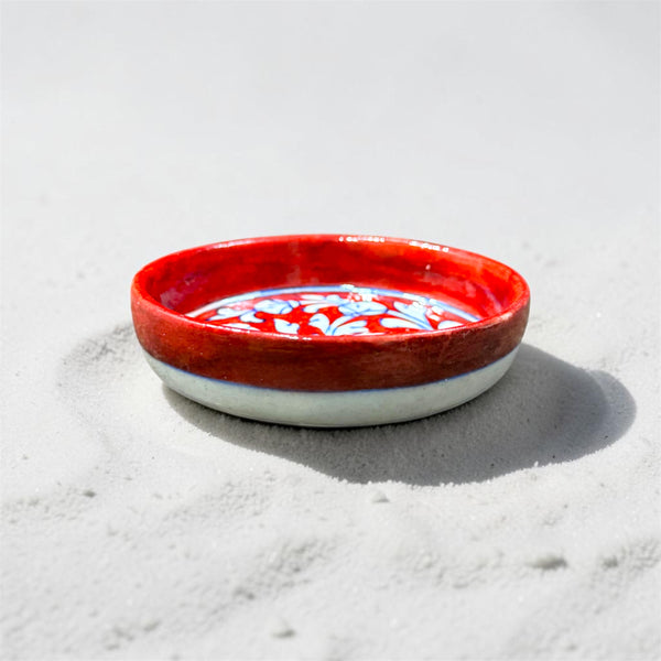 4-inch Blue Pottery Thali