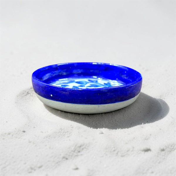 4-inch Blue Pottery Thali