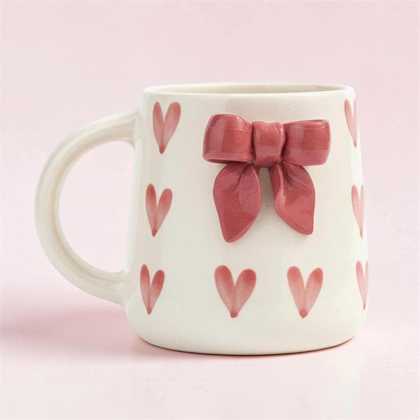 Blush Bow Mug (1 Piece)