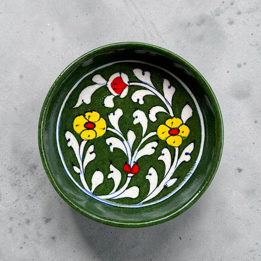 4-inch Blue Pottery Thali