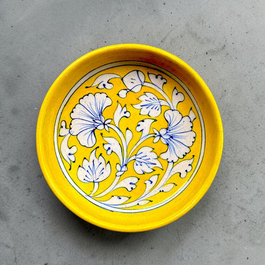 6-inch Blue Pottery Thali