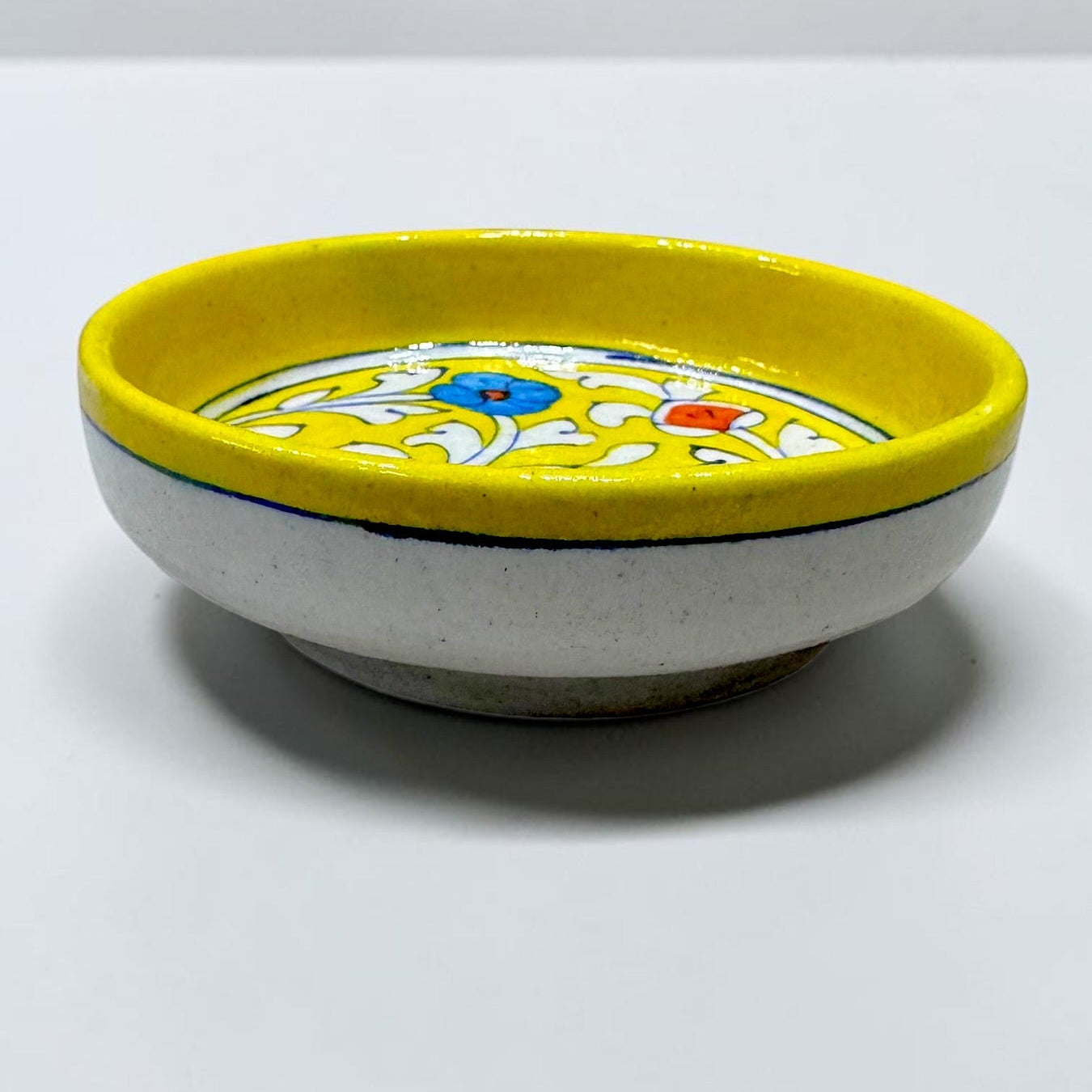 4-inch Blue Pottery Thali
