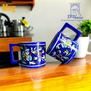 HastKala Blue Pottery Mugs